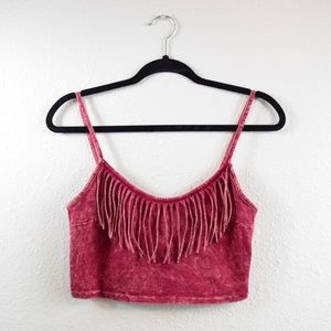 ECOTE FRINGED FESTIVAL CROP TOP⭐️